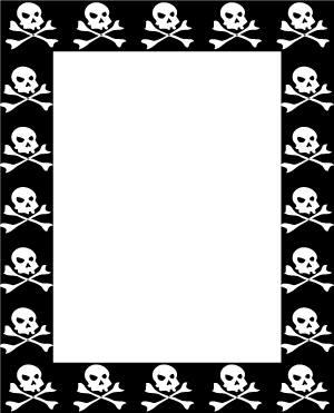 Pirate Border Clipart - Free Clipart Images