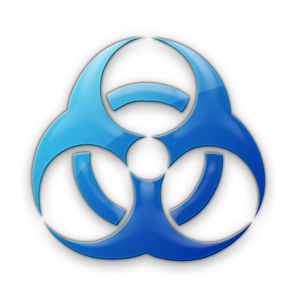Biohazard Symbol Icon #090683 » Icons Etc