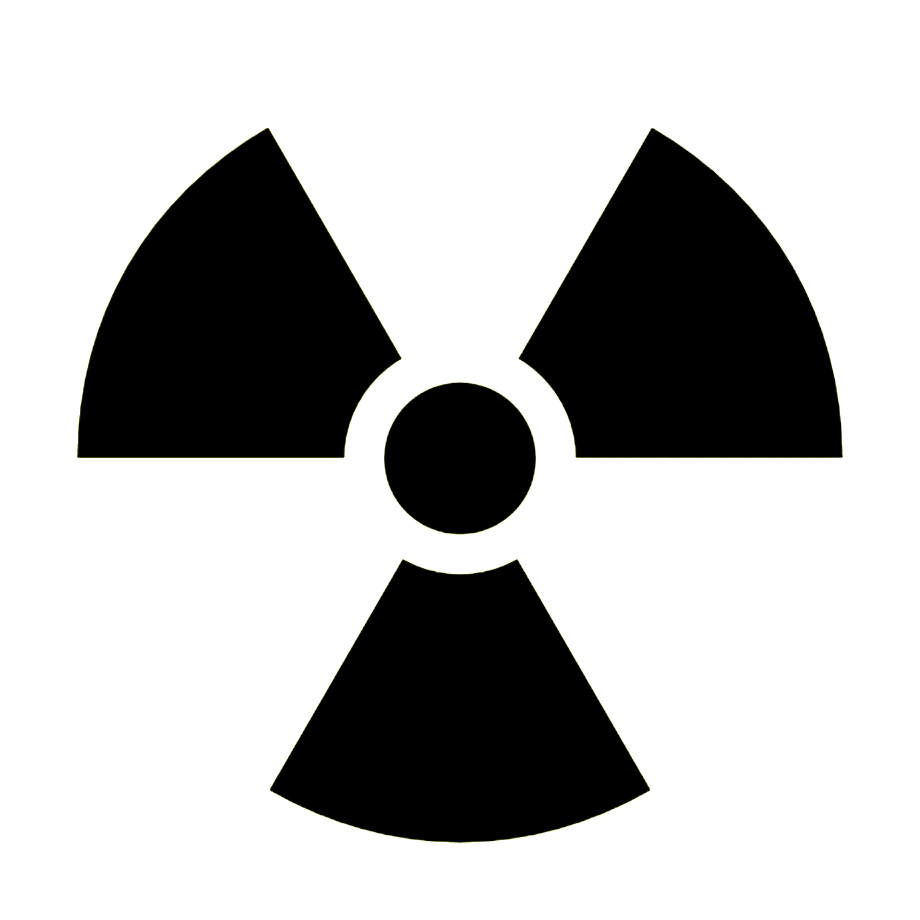Radiation Sign Stencil | SP Stencils