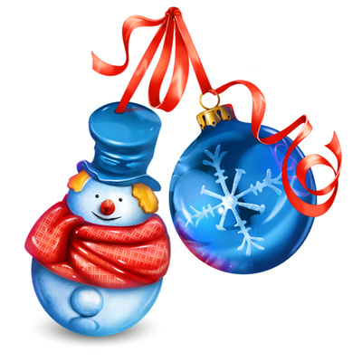 Christmas table decorations clipart free