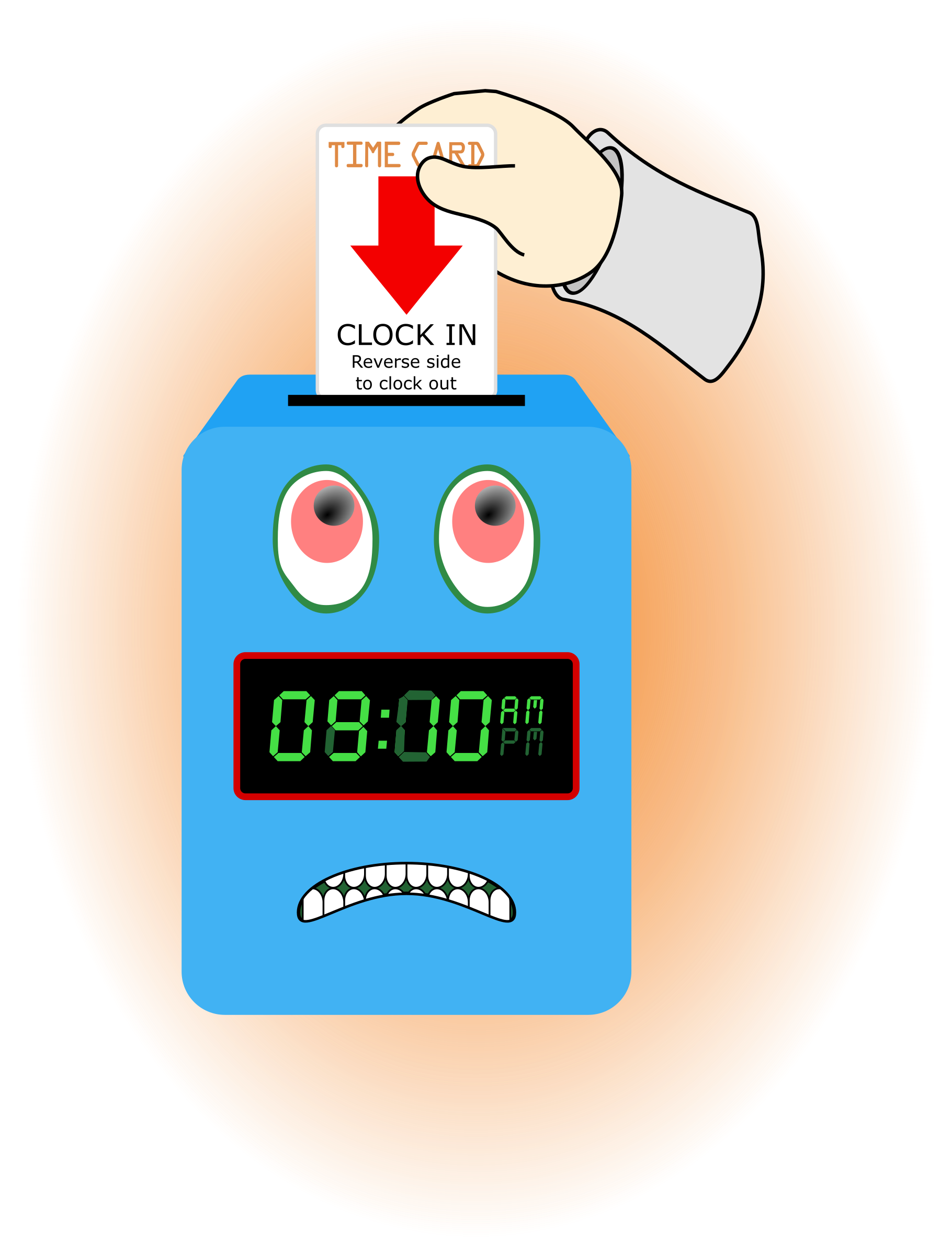 Time Card Clock Machine | Images Guru