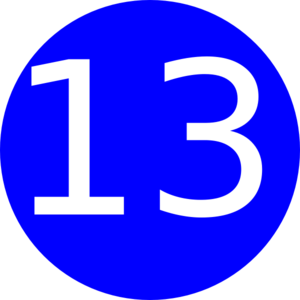 Number 13 Clipart | Free Download Clip Art | Free Clip Art | on ...