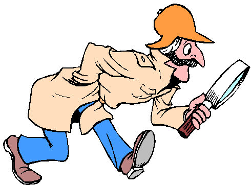Hunt For Clues Clipart
