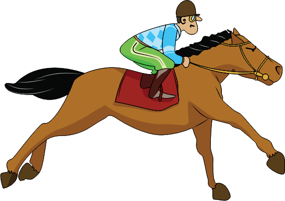 Clipart Free. Horse Racing Clipart: Free Desktop Wallpaper Horse ...