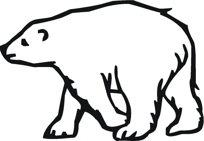 Polar Bears coloring pages | Super Coloring