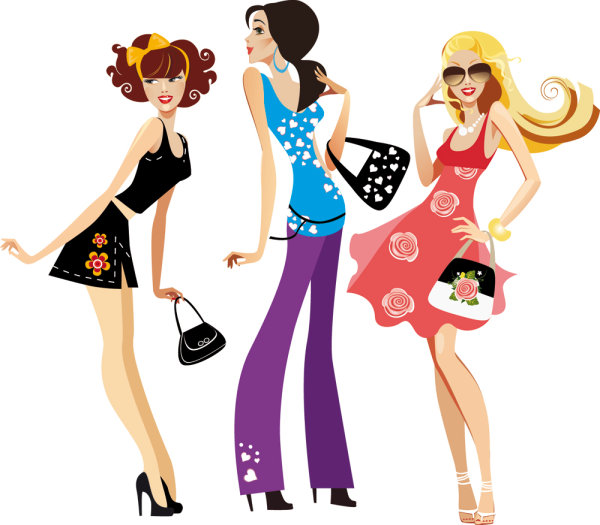 Free to use and share fashion show clipart | ClipartMonk - Free ...