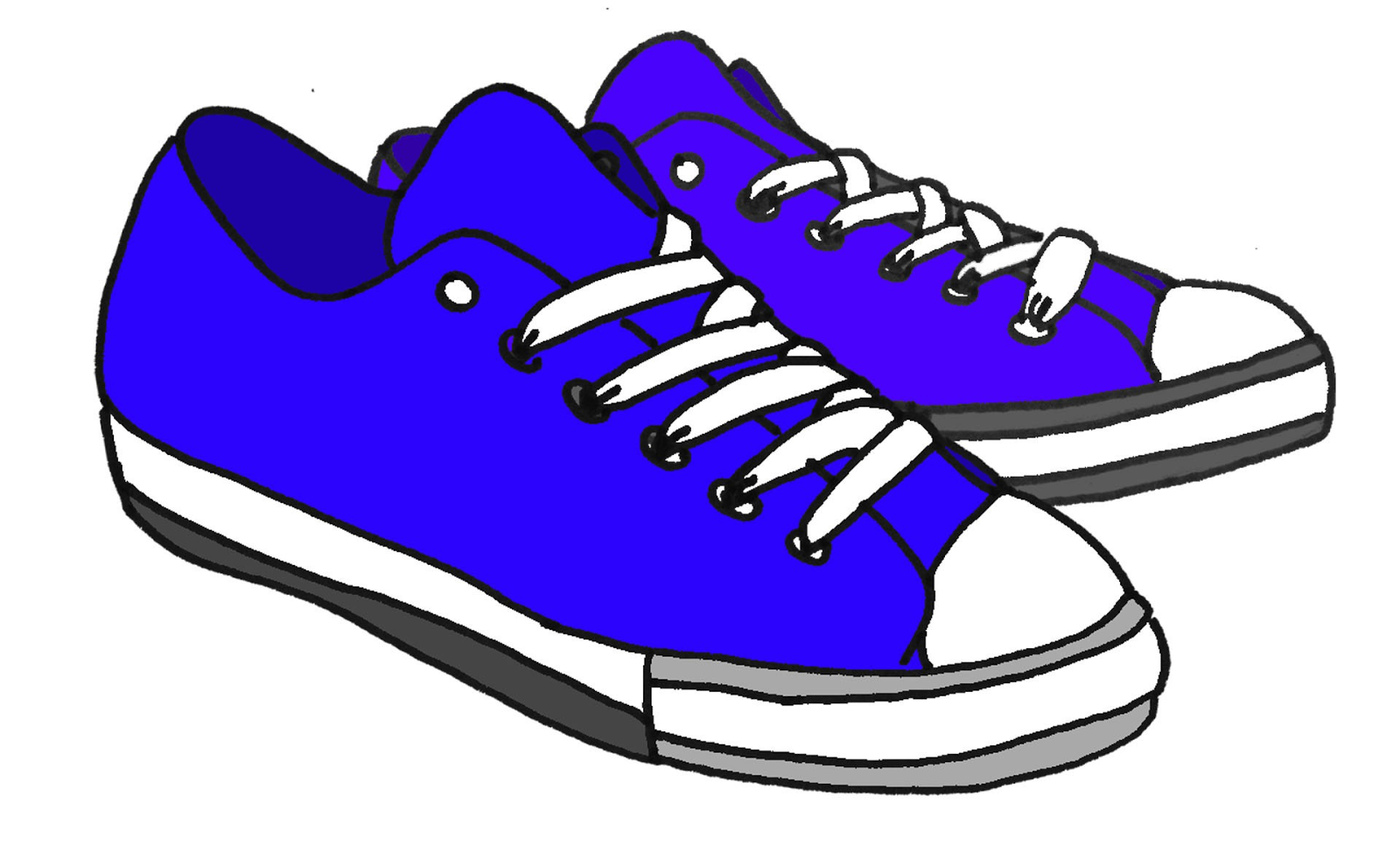 Animated shoes clipart