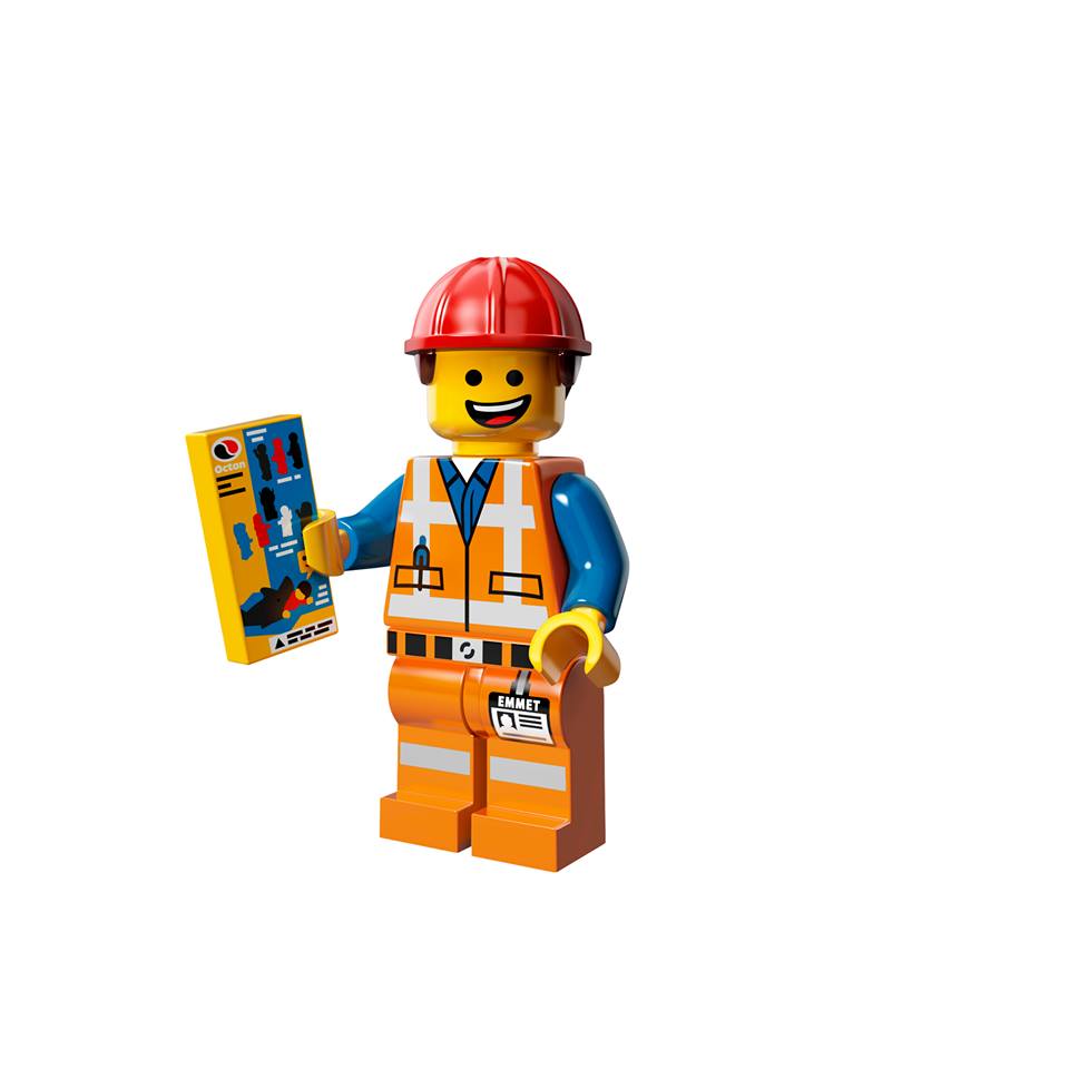 Lego man movie clipart