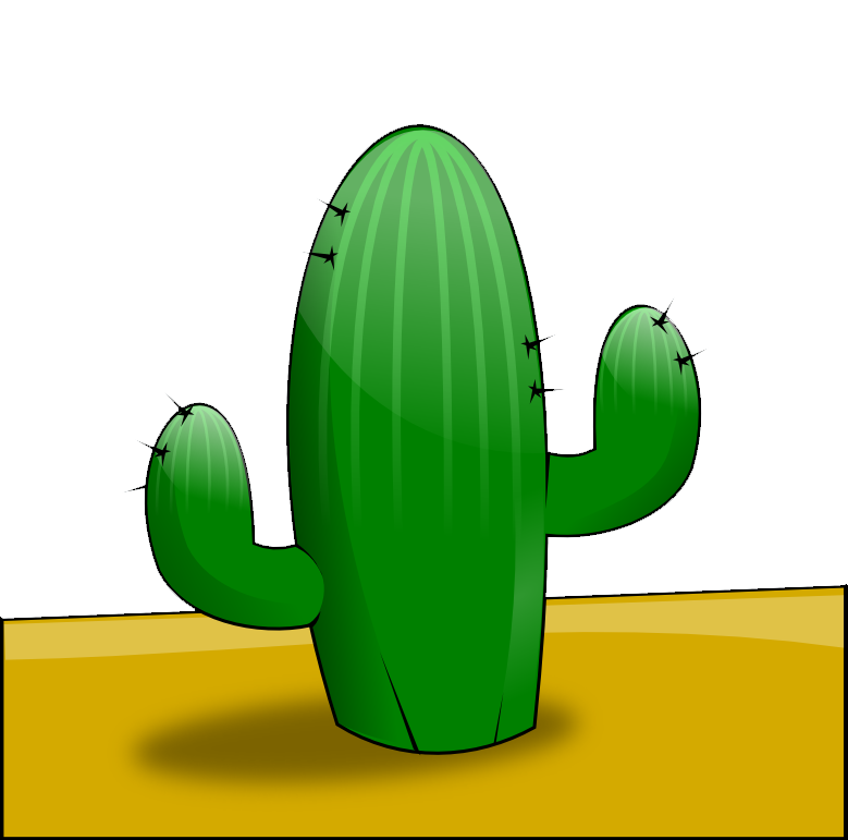 Cactus clipart cute
