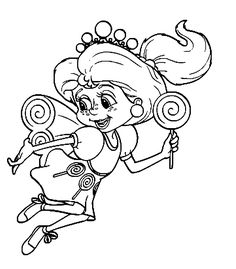Coloring, Coloring pages and Candyland