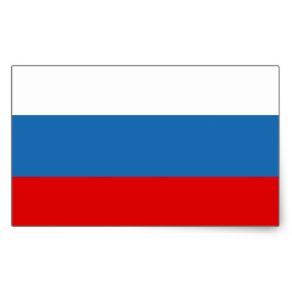 Russian Flag Stickers | Zazzle