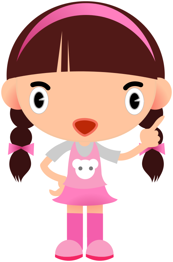 Girl Clip Art Black And White - Free Clipart Images