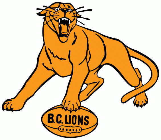 BC Lions Primary Logo - Canadian Football League (CFL) - Chris ...