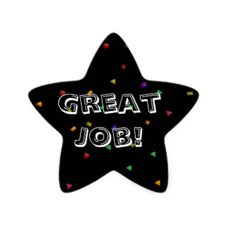 Good Job Stars Stickers & Sticker Designs