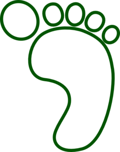 forest-green-barefoot-outline- ...