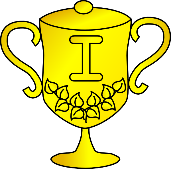 Trophy Award Cup clip art - vector clip art online, royalty free ...