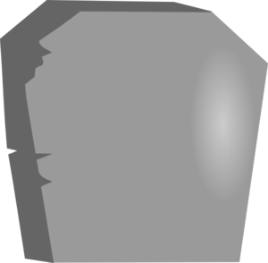 Blank Headstone Template