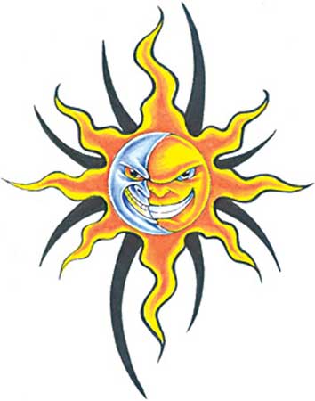 sionaland-shop: Sun Tattoo Designs