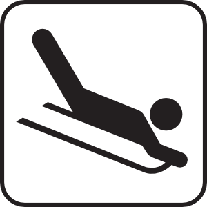 Ski Ice clip art Free Vector