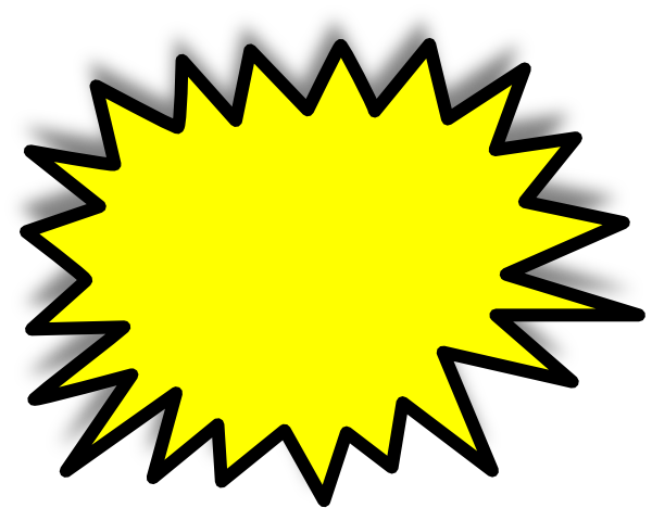 yellow starburst clipart image search results