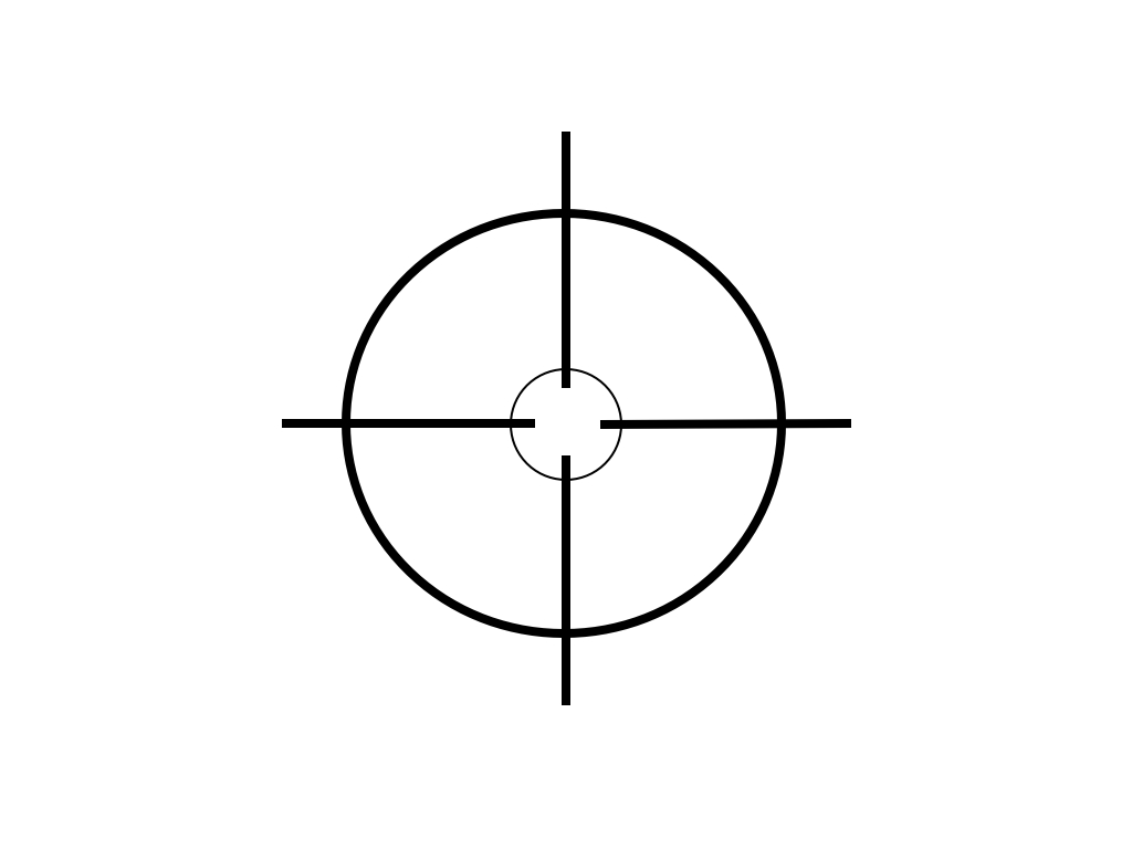 crosshair target clipart - photo #17