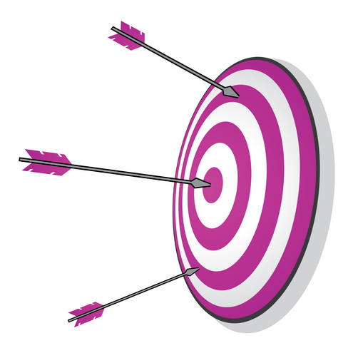 Arrow Bullseye Vector | DragonArtz Designs