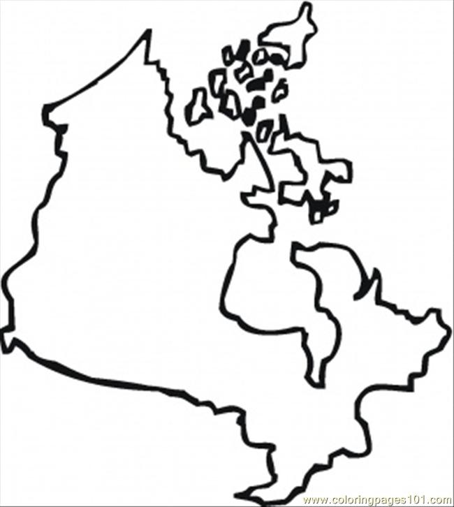Map Of Canada Coloring Page - Free Canada Coloring Pages ...