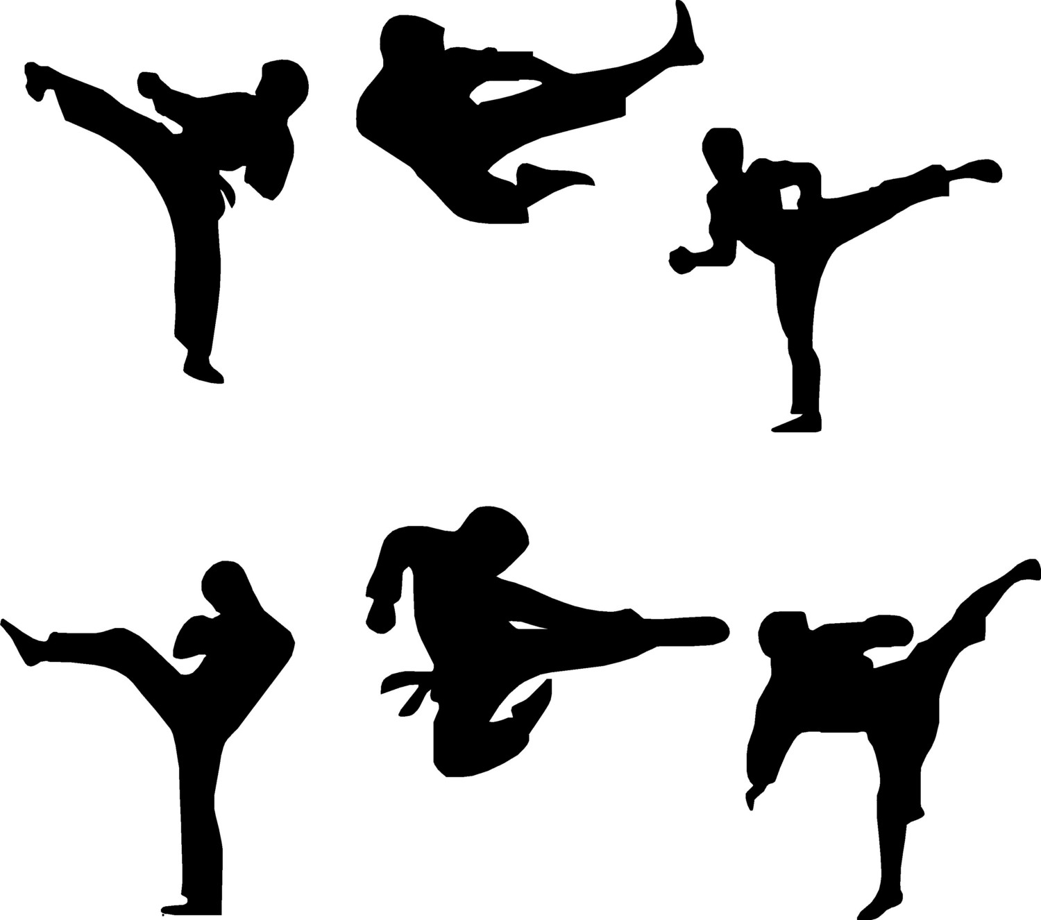 Mixed martial arts clipart