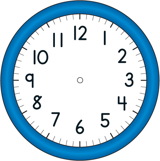 Blank clock and Clock
