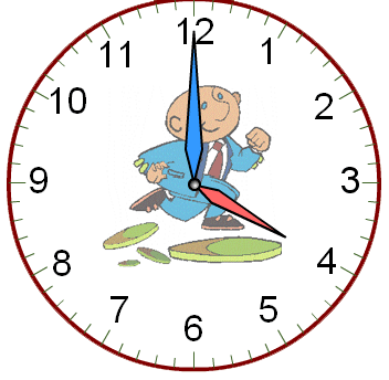 Analog Clock To The Hour - ClipArt Best