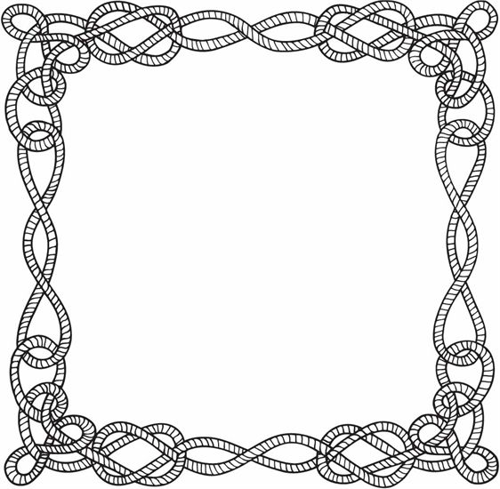 Nautical Rope Border - ClipArt Best