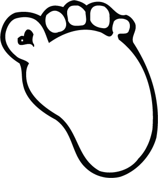 Image Footprints | Free Download Clip Art | Free Clip Art | on ...