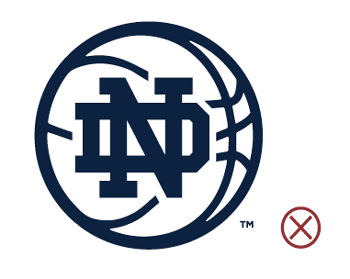 Sports Logos vs. Graphics // On Message // University of Notre Dame
