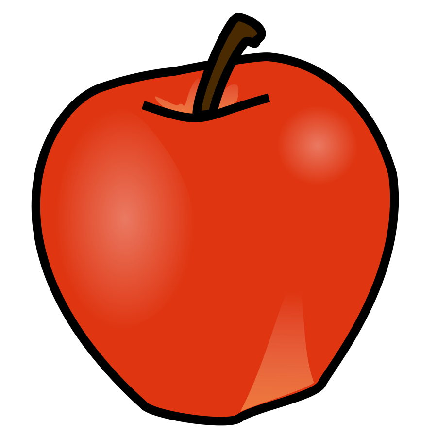 Candy apple clipart transparent free