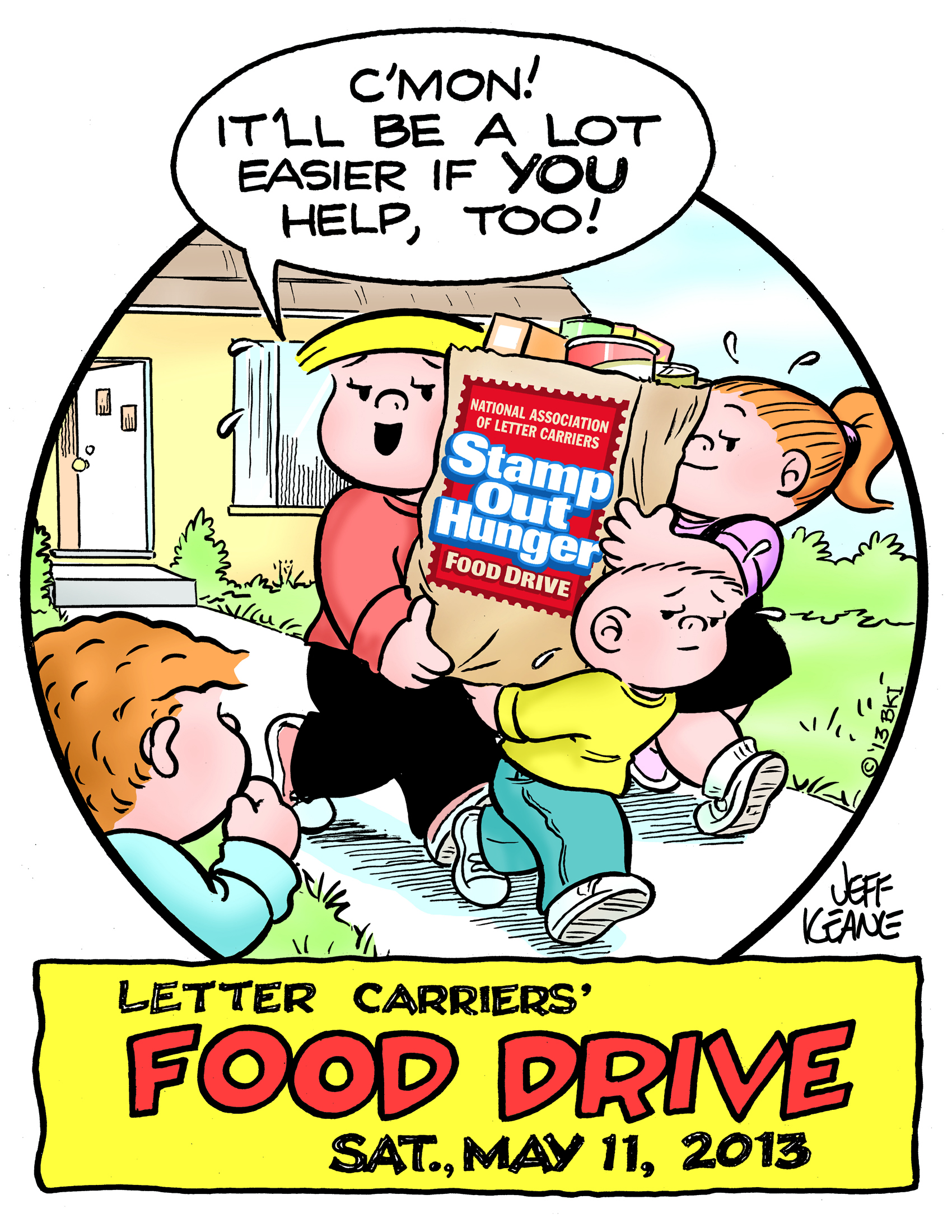 Clipart of food drive