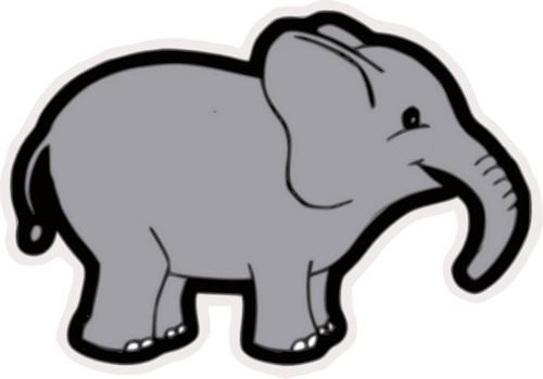 112 free elephant vector art | Public domain vectors