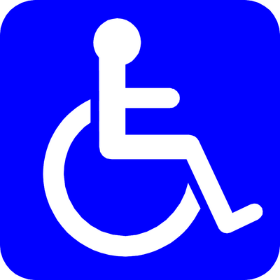 Wheelchair logo clip art