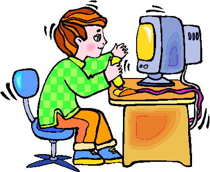 Child Plays With Computer Clipart - ClipArt Best