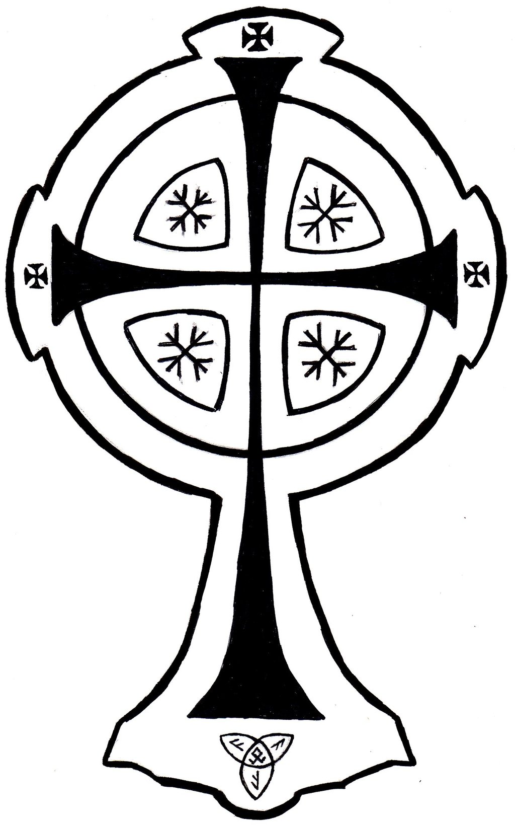 Orthodox Cross Coloring Pages - ClipArt Best