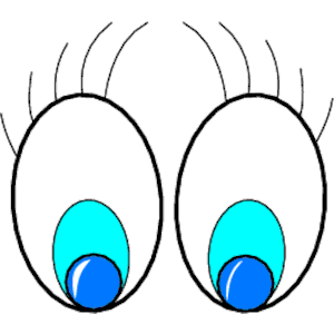 Clipart Eyeballs - Tumundografico