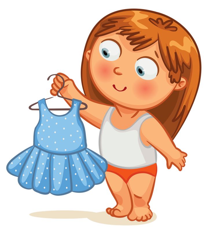 Getting dressed get dressed clipart