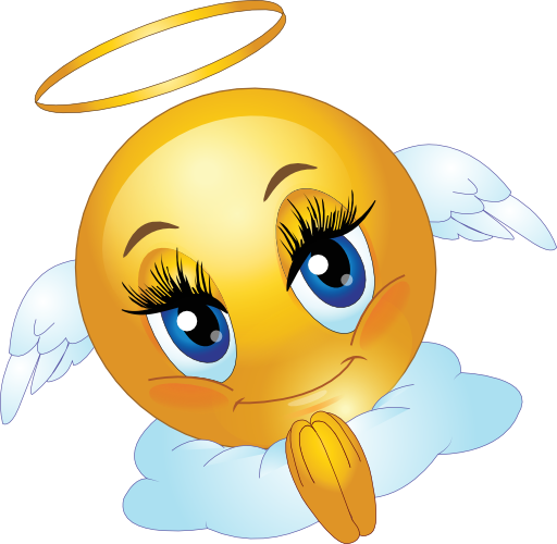 Angel Smiley Face Clipart