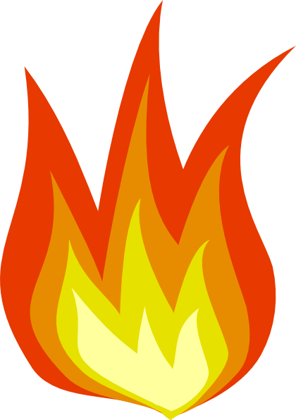 Fire Icon Clip Art - vector clip art online, royalty ...