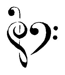 Music Note Heart Mylar Stencil - Valentines Stencil - Single ...