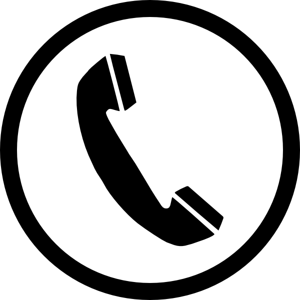 Clipart telephone symbol