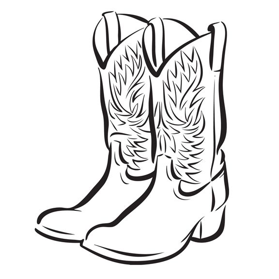 printable-cowboy-boot-clipart-best