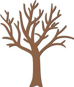 Tree bare clipart