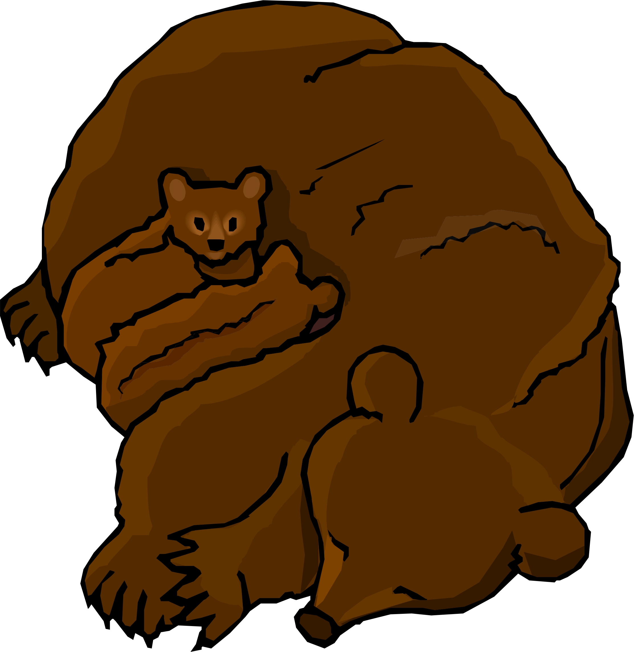 Grizzly bear bear clip art grizzly clipart for you image ...
