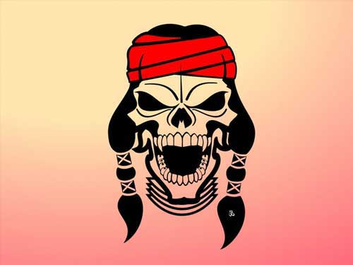Skulls Clip Art: 53 Free Vectors for Punk Designs