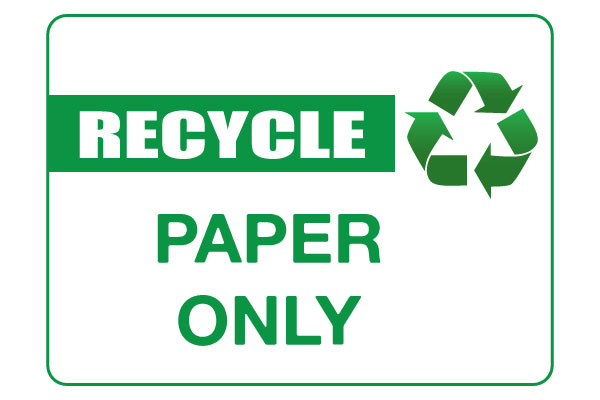 Recycling Signs Printable